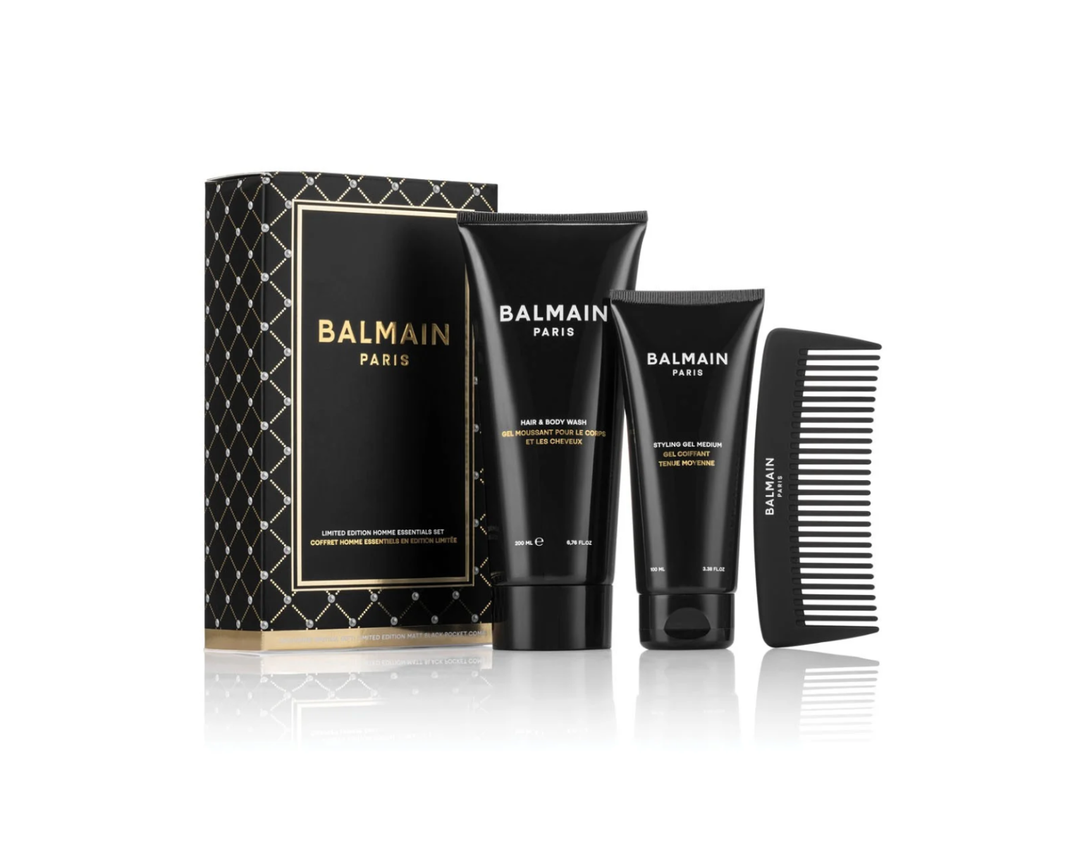Balmain Limited Edition Homme Essentials Set