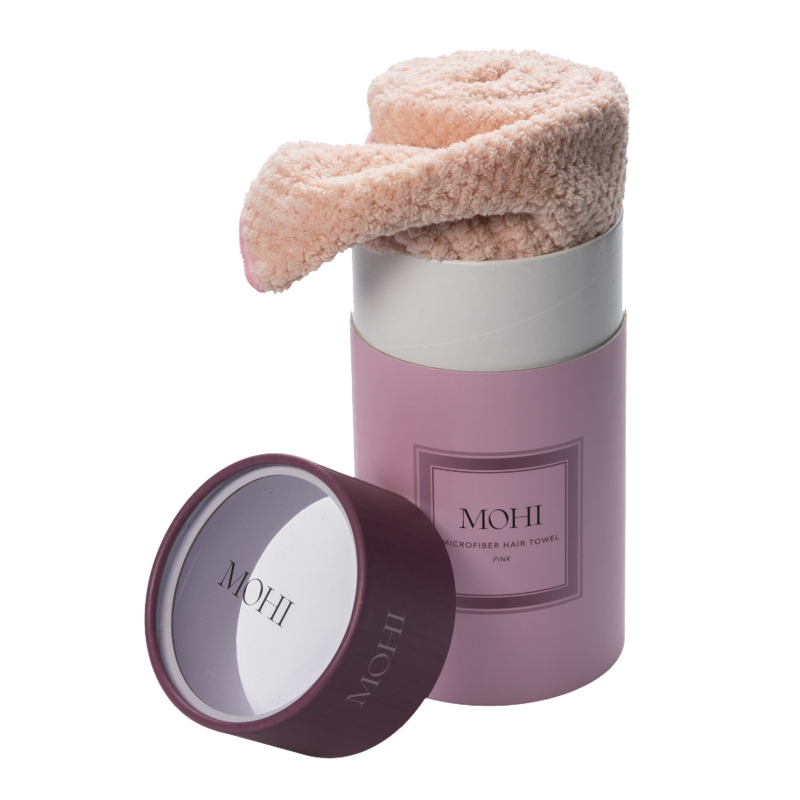 MOHI Microfiber Hair Towel Pink