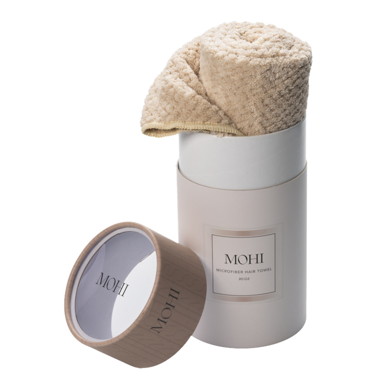 MOHI Microfiber Hair Towel Beige