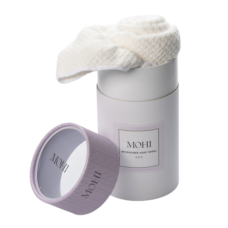 MOHI Microfiber Hair Towel White