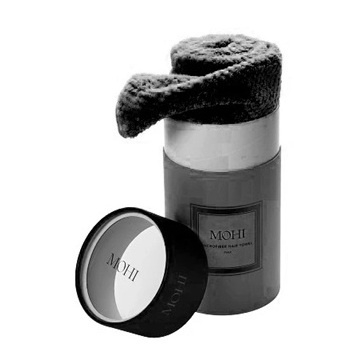 MOHI Microfiber Hair Towel Black