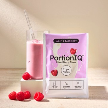 PortionIQ Shake met gemengde Bessensmaak 14 zakjes x 54 gram