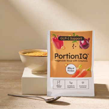 PortionIQ Groentesoep met Croutons 14 zakjes x 61 gram